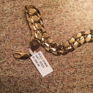 24 inch 14 k Italian necklace